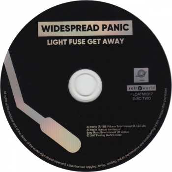 2CD Widespread Panic: Light Fuse Get Away
