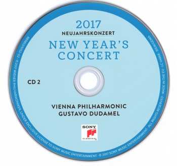 2CD Wiener Philharmoniker: Neujahrskonzert 2017 / New Year's Concert 2017