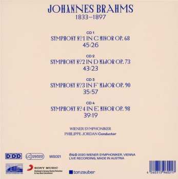 4CD Johannes Brahms: Symphonies