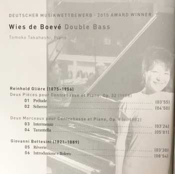 CD Wies de Boevé: Double Bass 