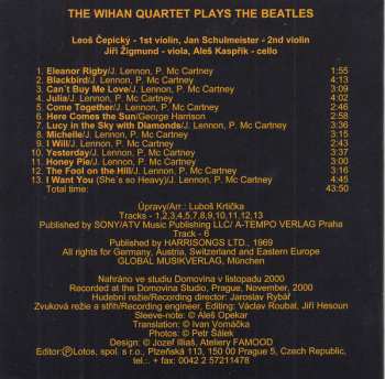 CD Wihan Quartet: The Wihan Quartet Plays The Beatles