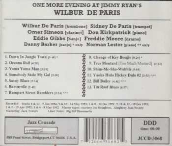 CD Wilbur De Paris: One More Evening At Jimmy Ryan's With The Rampart St. Ramblers