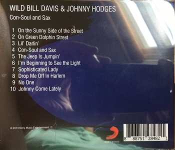 CD Johnny Hodges: Con-Soul & Sax