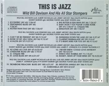 CD Wild Bill Davison And His All Star Stompers: This Is Jazz!