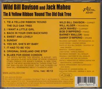 CD Wild Bill Davison: Tie A Yellow Ribbon 'Round The Old Oak Tree