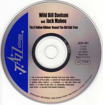CD Wild Bill Davison: Tie A Yellow Ribbon 'Round The Old Oak Tree