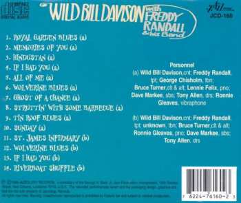 CD Wild Bill Davison: Wild Bill Davison With Freddy Randall & His Band
