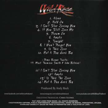 CD Wild Rose: Too Dangerous