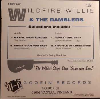 SP Wildfire Willie & The Ramblers: Blues, Boogie & Rhythm