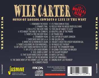 CD Wilf Carter: Songs Of Rodeos, Cowboys & Life In The West