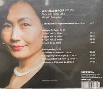 CD Mitsuko Saruwatari: Piano Solo Pieces Vol. II