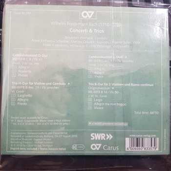 CD Wilhelm Friedemann Bach: Concerti & Trios