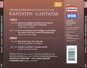 2CD Wilhelm Friedemann Bach: Kantaten • Cantatas