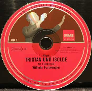4CD/Doos Wilhelm Furtwängler: Tristan Und Isolde