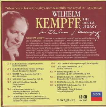 13CD/Doos Wilhelm Kempff: The Decca Legacy