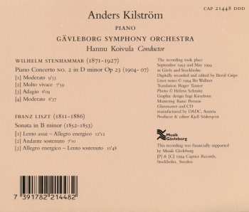 CD Franz Liszt: Anders Kilström Piano