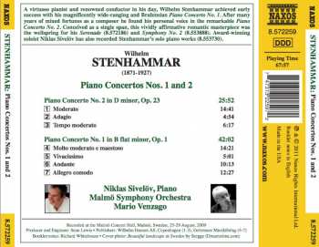 CD Wilhelm Stenhammar: Piano Concertos Nos. 1 And 2