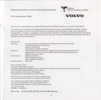 SACD Göteborgs Symfoniker: Symphony No. 2; Serenade