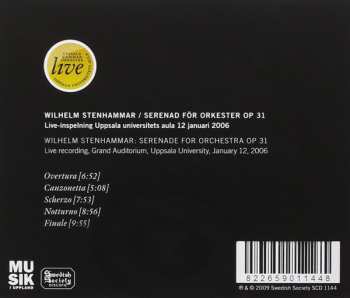 CD Wilhelm Stenhammar: Serenad För Orkester Op. 31