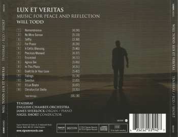 CD Will Todd: Lux Et Veritas (Music For Peace And Reflection)