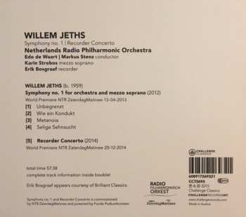 CD Erik Bosgraaf: Symphony no. 1 | Recorder Concerto
