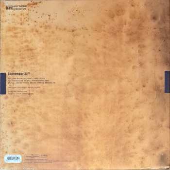 LP William Basinski: September 23rd CLR | LTD