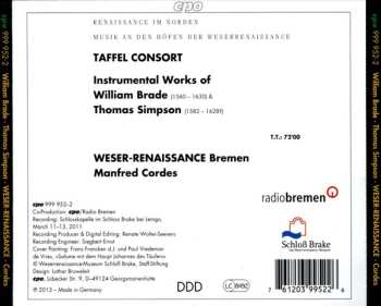 CD Manfred Cordes: Taffel Consort
