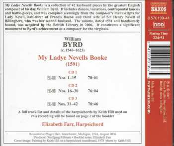 3CD William Byrd: My Ladye Nevells Booke