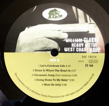 LP William Clarke: Heavy Hittin' West Coast Harp LTD