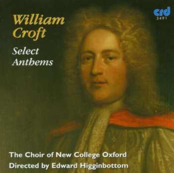 CD William Croft: Select Anthems