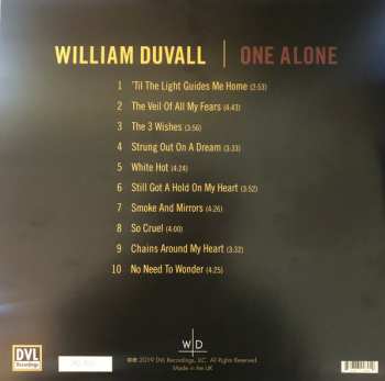 LP William Duvall: One Alone LTD | NUM