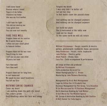CD William Fitzsimmons: Charleroi: Pittsburgh Vol.2