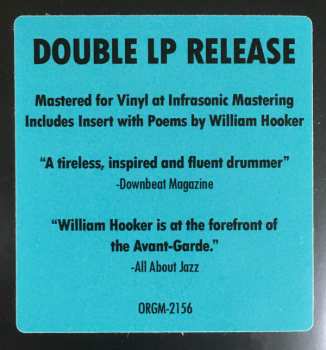 2LP William Hooker: Symphonie Of Flowers