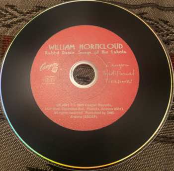 CD William Horncloud: Rabbit Dance Songs Of The Lakota