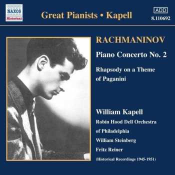 CD Sergei Vasilyevich Rachmaninoff: Kapell: Rachmaninov 
