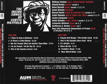 2CD William Parker: I Plan To Stay A Believer: The Inside Songs Of Curtis Mayfield