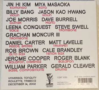 2CD William Parker: Universal Tonality