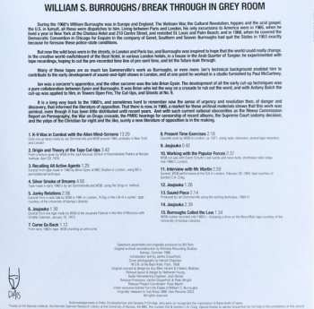 LP William S. Burroughs: Break Through In Grey Room LTD | CLR