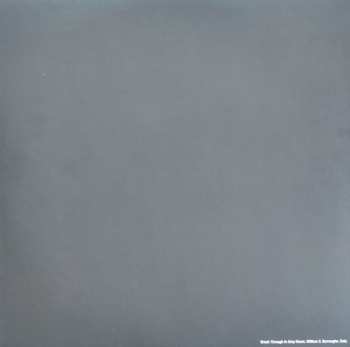 LP William S. Burroughs: Break Through In Grey Room LTD | CLR
