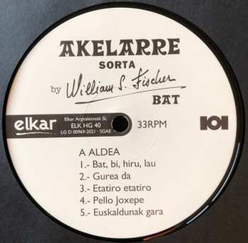 LP William S. Fischer: Akelarre Sorta LTD