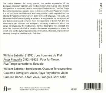 CD Quatuor Terpsycordes: PIAZZOLLA - PIAF