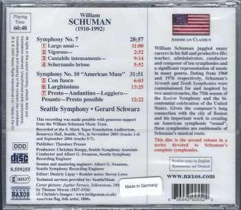 CD Gerard Schwarz: Symphonies Nos. 7 and 10