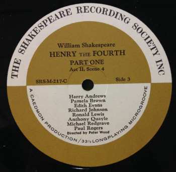 3LP/Doos William Shakespeare: Henry The Fourth Part 1