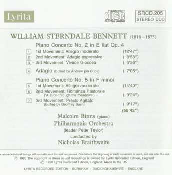 CD Philharmonia Orchestra: Piano Concerto No. 2 / Piano Concerto No. 5 / Adagio