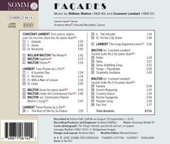 CD Sir William Walton: Facades