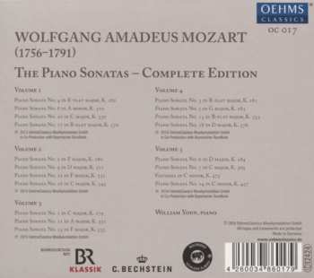 5CD William Youn: Plays Mozart Sonatas - Complete Edition