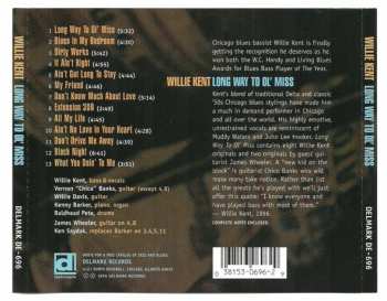 CD Willie Kent: Long Way To Ol' Miss
