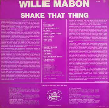 LP Willie Mabon: Shake That Thing