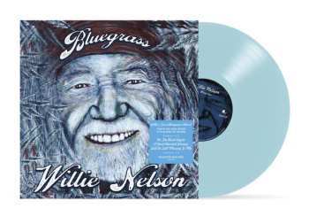 LP Willie Nelson: Bluegrass (blue / Clear Vinyl)