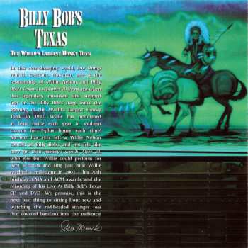 CD/DVD Willie Nelson: Live At Billy Bob's Texas